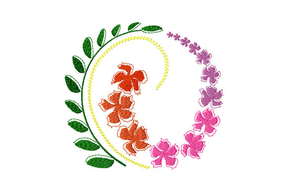 Dancing Flowers and Leaves Wreath: A Designer's Review