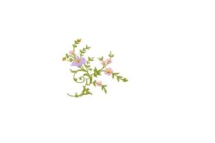 Floral: A Designer's Take on Versatile Single Flower Embroidery