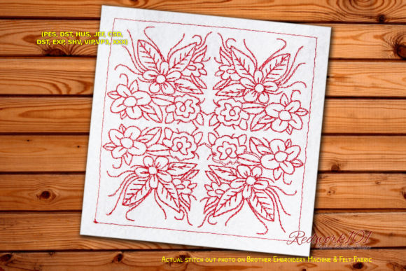 Floral Quilt Block: A Seller's Review for Etsy Shops