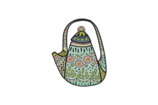 Floral TeaPot: A Cozy Holiday Embroidery Review