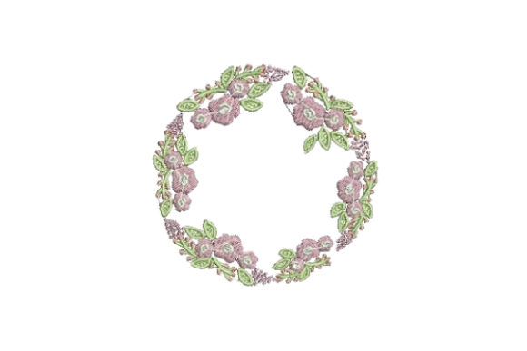 Flower Wreath: A Seasonal Embroidery Design Review