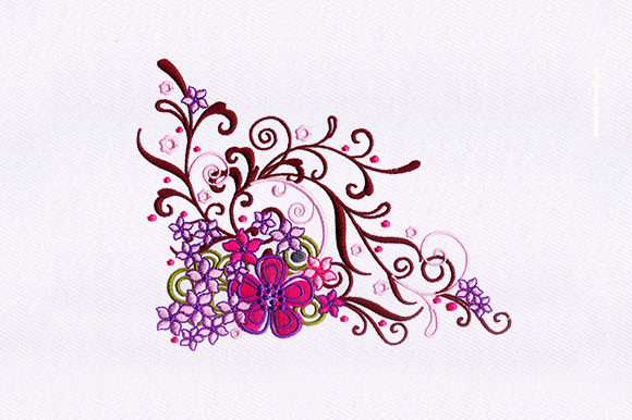 Pink Floral Vines: A Designer's Review for Handmade Gifts