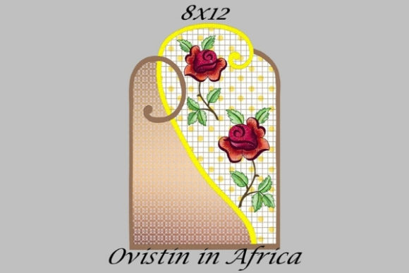 Review: Beautiful Rose Floral Applique Placemat for Apparel