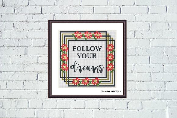 Review: Follow Your Dreams Floral Cross Stitch for Holiday Collections