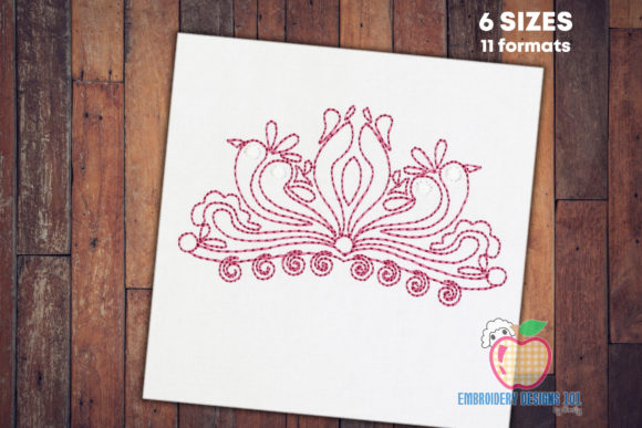 Reviewing Swirl Border Design Sketch for Etsy Shops